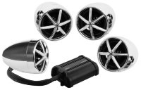 Аудиосистема BOSS Audio Marine MC650b (4 динамика 3", 1200 Вт. Bluetooth, пульт)